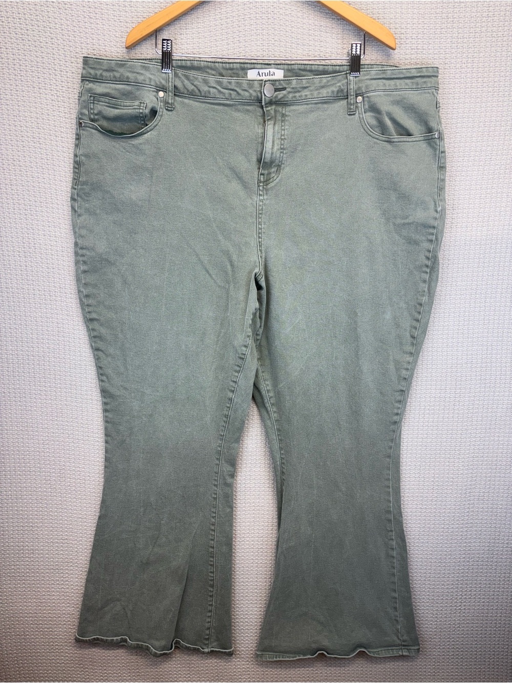 Anita Olive Green Women’s Jeans - Anita